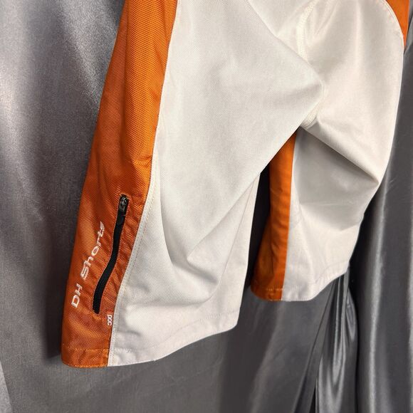 POC MTB Cycle DH Shorts Bundle Men's 34 Off Road Downhill Bike Ripstop Black Org - Picture 6 of 17